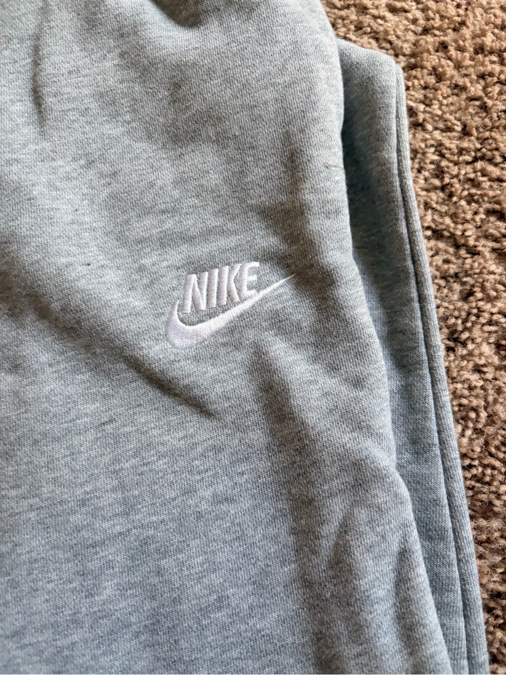 Nike Gray Women's Fleece Joggers - Picture 2 of 3